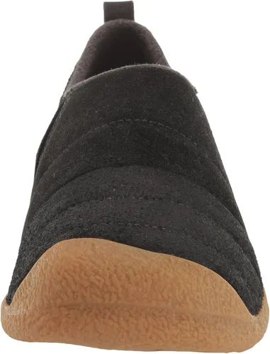 Vista 2 de KEEN Pantuflas clásicas para hombre, Negro