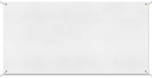 Vista 21 de Zonon Pancartas grandes en blanco y letreros de tela Oxford de poliéster para decorar con cuerda colgante para pared interior y exterior, carteles