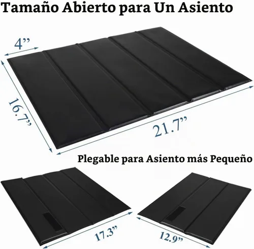 Vista 3 de Soporte de sofá hundido debajo del cojín, protector de asiento plegable para sofá (21 x 16 pulgadas)