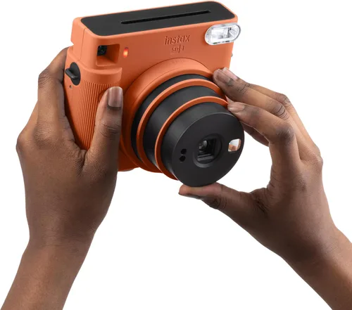 Vista 2 de Instax Cámara instantánea Square SQ1, naranja terracota