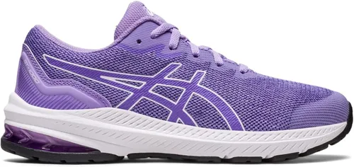 Vista 4 de ASICS GT-1000 11 Grade - Tenis de correr para niños, NegroRojo Eléctrico
