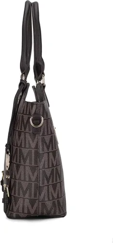 Vista 5 de MKF Collection - Bolso tote para mujer de cuero vegano con asa para el hombro Bolso con asa superior, bolso de mano para damas de Mia K