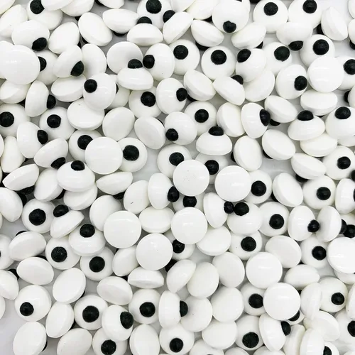 Vista 10 de LEBERY Globos Oculares de Caramelo de 3 Oz Ojos de Caramelo Rojos Sangrientos, Chispas de Halloween Ojos Comestibles Globos Oculares Rojos