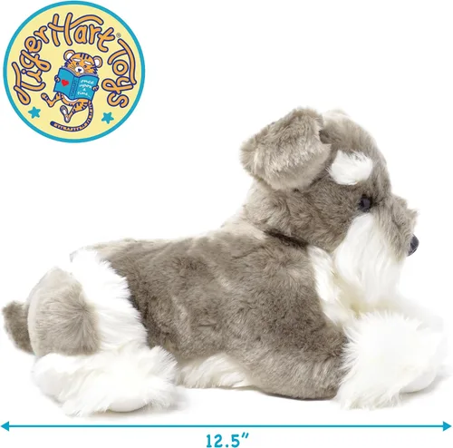 Vista 3 de TigerHart Siegfried El Schnauzer - Juguete de peluche de 13 pulgadas