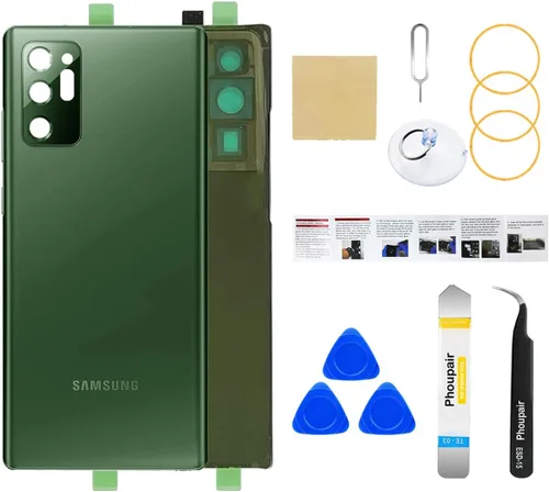 Vista 31 de Reemplazo de cristal trasero para Samsung Galaxy S24 con kit de herramientas de reparación profesional (Amber Yellow)