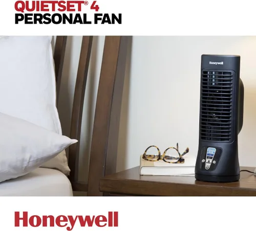 Vista 9 de Honeywell Mini ventilador de torre Quietset de 13 pulgadas