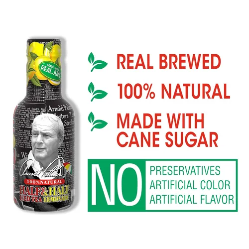 Vista 3 de Arizona Tea - bebidas de cóctel Hecho con azúcar real Caja a granel, 500 ml de té embotellado.