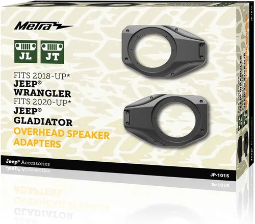 Vista 6 de Metra Kits de altavoces de barra de sonido JP1015 Wrangler 18-Up y Gladiator 20-Up