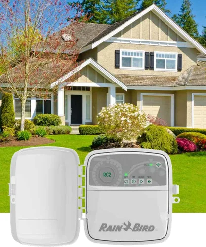 Vista 5 de Rain Bird Controlador residencial RC2 de 8 estaciones conectado RC2-8