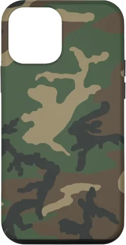 Vista 16 de Funda M81 Woodland Camouflage para iPhone 17