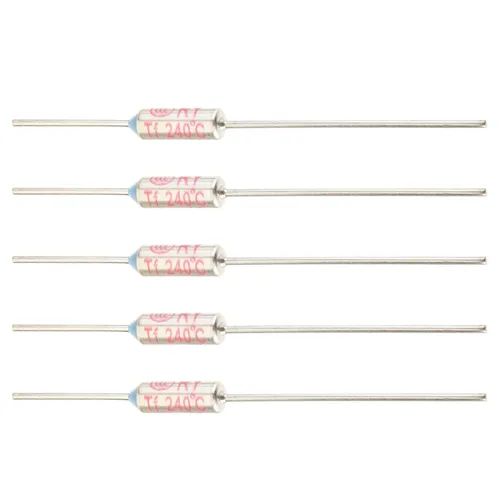 Vista 7 de Fielect Fusibles Térmicos 212.0 °F Corteos Térmicos Fusible Circuito de Corte Temperatura Fusible Térmico 250V 10A