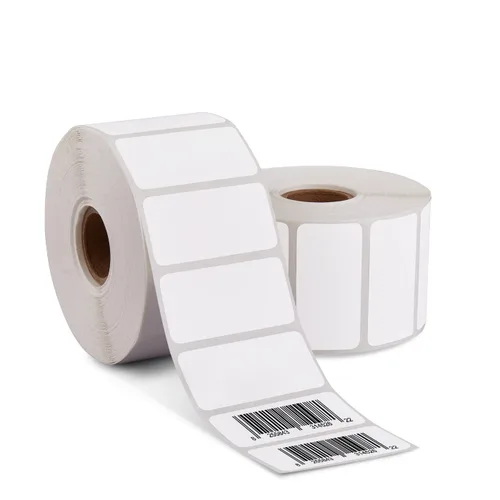 Vista 7 de HP Etiquetas de envío térmico directo 2 x 1, 2 rollos, 1375 hojas por rollo, etiquetas blancas multiusos para uso personal o comercial, compatibles