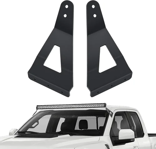 Vista 5 de Nilight ZH408 52 pulgadas 783W curva triple fila de inundación Spot Combo Beam Led Bar 78000LM luces de conducción y 2 piezas 52 pulgadas soporte