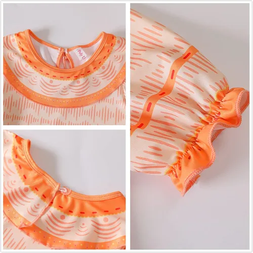 Vista 4 de Vestido de Encanto Isabella Mirabel para niñas disfraz de princesa Madrigal