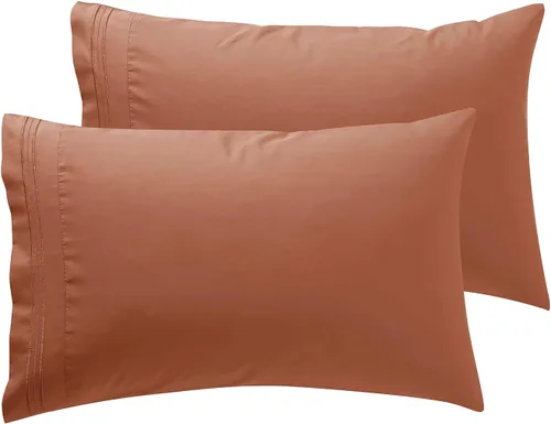 Vista 33 de Nestl - Juego de 2 fundas de almohada de microfibra azul playa tamaño Queen, 20 x 30 pulgadas