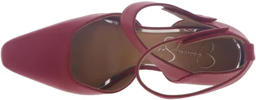 Vista 2 de Jessica Simpson Zapatos de tacón alto Cassiya con doble correa y punta puntiaguda para mujer