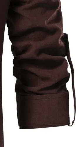 Vista 6 de LucMatton - Camisas de manga larga de estilo retro de algodón 100% para hombres de estilo medieval, vikingo o hippie