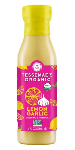 Vista 2 de Tessemae's - Vestido orgánico de búfalo para despensa, 10 onzas líquidas, paquete de 6