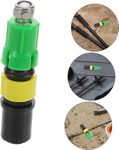 Vista 8 de POPETPOP Trekking Protector Shock Absorbing Expansion Tube for Enhanced Stability and Support Lightweight Trekking Stick Accessory for Hiking and
