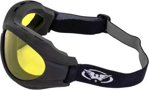 Vista 7 de Global Vision Big Ben - 2 pares de gafas negras, 1 lente ahumada, 1 lente amarilla
