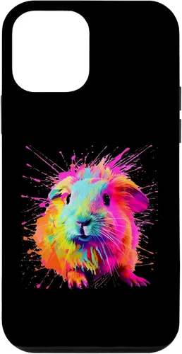 Vista 16 de Splash Paint Guinea Pig Furry Potato Lovers Case for iPhone 16