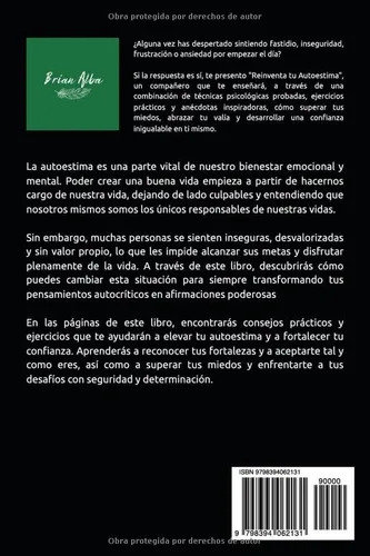 Vista 2 de REINVENTA TU AUTOESTIMA El poder de amarte a ti mismo, un camino hacia el amor propio (Autoayuda para la vida) (Un día a la vez) (Spanish Edition)