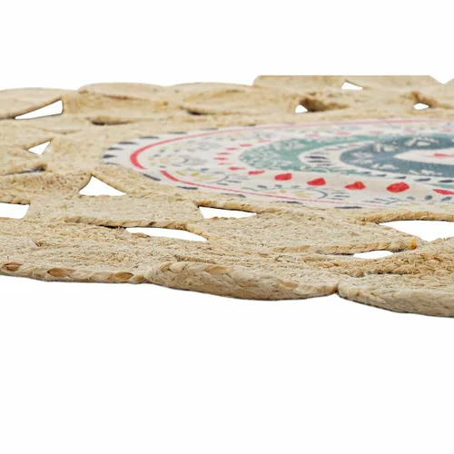 Vista 5 de Alfombra DKD Home Decor Marrón Multicolor (150 x 150 x 0,75 cm)