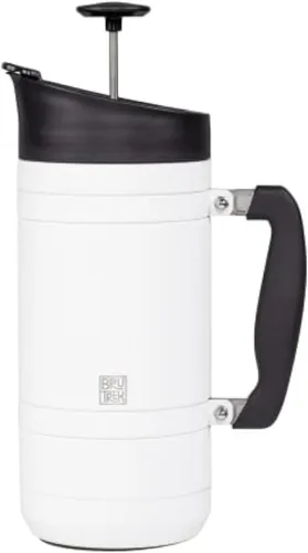 Vista 12 de BruTrek de Planetary Design BaseCamp French Press 32 onzas líquidas - Obsidiana
