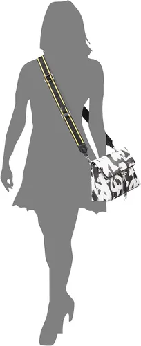 Vista 6 de DKNY Bandolera Pandora, blanconegro