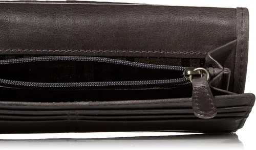 Vista 4 de FRYE Cartera de piel Melissa Continental Snap