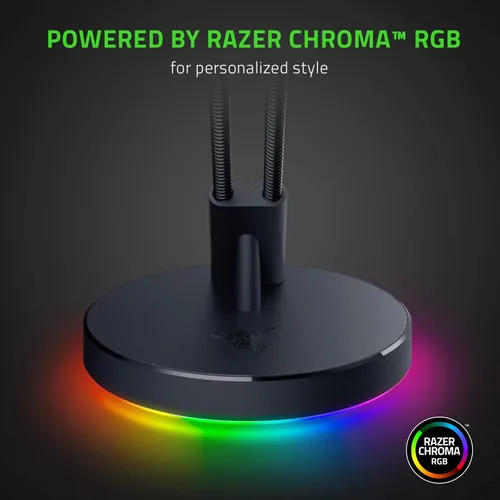 Vista 7 de Razer Basilisk V3 35K Ratón ergonómico para juegos con cable Bungee V3 Chroma