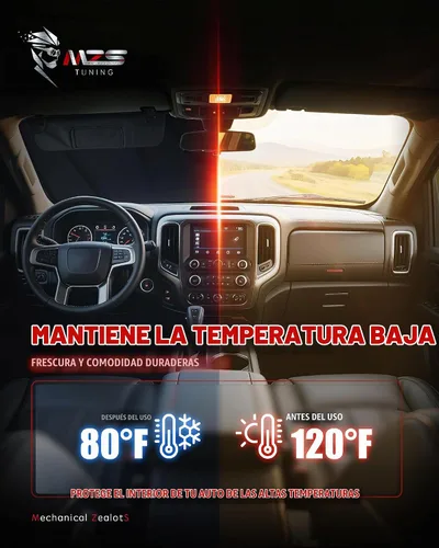 Vista 4 de MZS Windshield Sun Shade Compatible with CRV 2023-2026