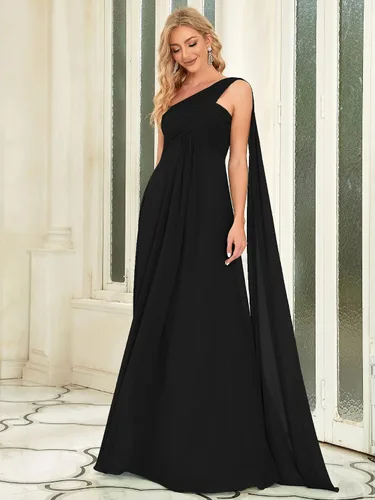 Vista 4 de Ever-Pretty Vestido de noche de un solo hombro para mujer 09816