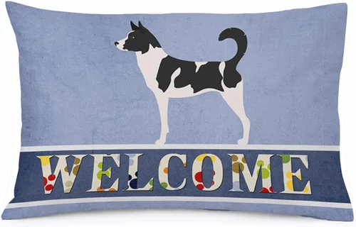 Vista 45 de Caroline's Treasures BB8334PILLOWCASE AIDI Atlas Mountain Dog - Funda de almohada estándar, color azul, ligera, súper suave, de fácil cuidado