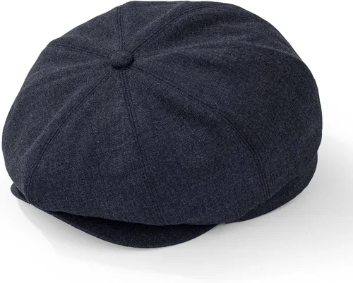 Vista 6 de Gorra de Newsboy de 8 paneles para hombre, gorra plana para novatos Cabbie