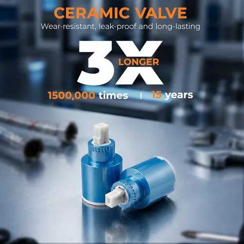 Vista 5 de GIMILI Grifo de cocina negro y dorado con rociador desplegable Grifo de fregadero de cocina de alta presión de una sola manija Grifos de cocina