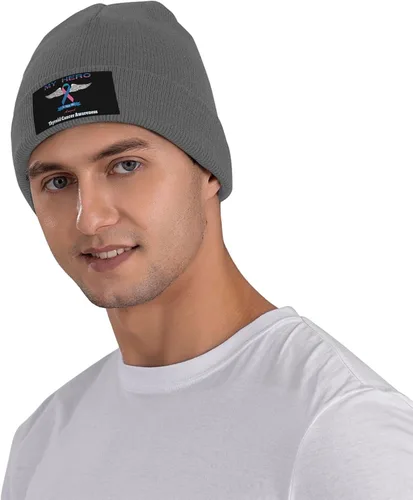 Vista 5 de Beanie Hat Unisex Stretchy Hat Soft Warmth Knit Hat Cap for Men & Women