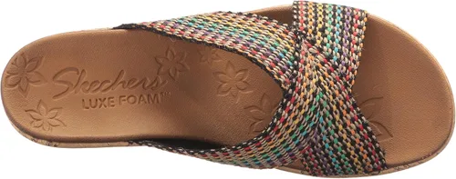 Vista 5 de Skechers - Sandalias Cali Beverlee Delighted, de plataforma de cuña, para mujer