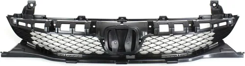 Vista 7 de Garage-Pro, Kit de cubierta de parachoques delantero para Honda Civic 2009-2011, repuesto de parachoques delantero, imprimado, sedán, con agujeros