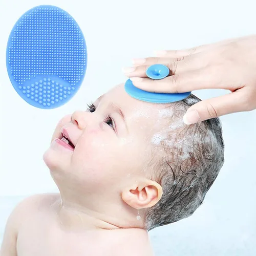 Vista 6 de Juego de cepillo y peine para el pelo del bebé para recién nacidos y niños pequeños Cerdas de cabra suaves naturales Ideal para la cuna Regalo