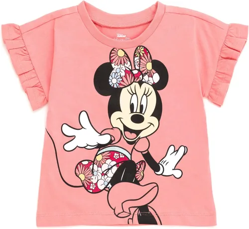 Vista 2 de Disney Conjunto de camiseta y pantalones cortos de Minnie Mouse para niños pequeños