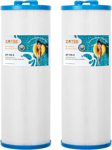 Vista 7 de ZOTEE Cartucho de filtro de repuesto para spa y piscina Filbur FC-0172, Waterway 817-4050, 4CH-949, Teleweir 50, PWW50L, filtro de bañera de 1