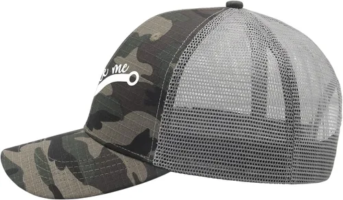 Vista 3 de Baseball Caps Bite Me Baseball Caps for Women Vintage Denim Hat Adjustable