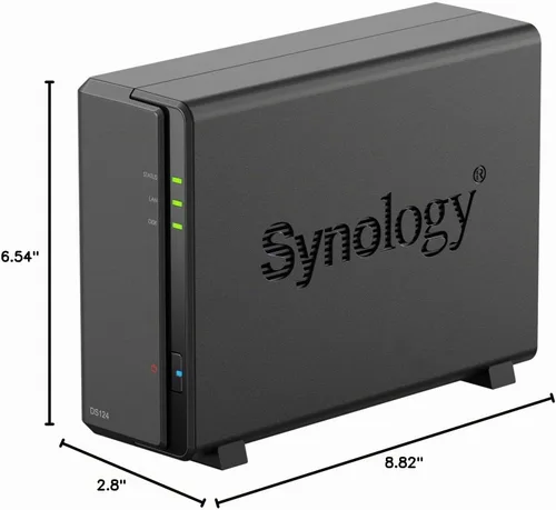 Vista 10 de Synology DiskStation DS124 de 1 bahía (sin disco)