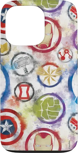 Vista 10 de Marvel Avengers Super Hero Icons - Carcasa para iPhone 17