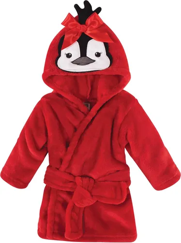 Vista 39 de Hudson Baby - Bata de baño unisex de peluche con cara de animal para bebé Azteca