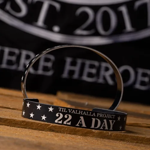 Vista 5 de Til Valhalla Project Pulsera conmemorativa 22 A Day