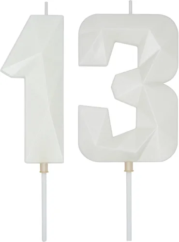 Vista 262 de DERVENTA Vela Grande de Cumpleaños Número 3D Verde Luminoso de 3.7 Pulgadas Celebración de Fiesta Aniversario Decoración Adorno para Pastel 1 Pieza