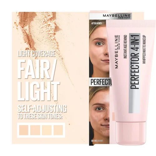 Vista 5 de Maybelline Instant Age Rewind Instant Perfector 4 en 1 Maquillaje Mate, 00 Fair/Light, 1 Unidad