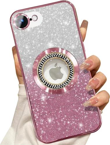Vista 259 de Misscase Funda magnética con purpurina para iPhone 11 compatible con MagSafe, protección completa, delgada, a prueba de golpes, antiarañazos